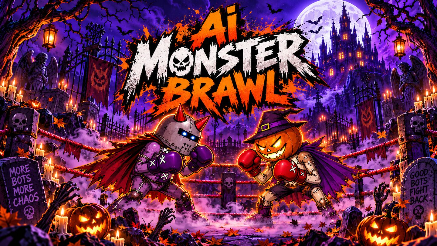 AI Monster Brawl: Season 1 key art